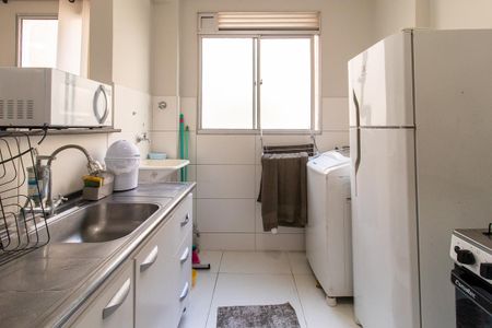 Apartamento para alugar com 45m², 2 quartos e 2 vagasCozinha e Área de Serviço
