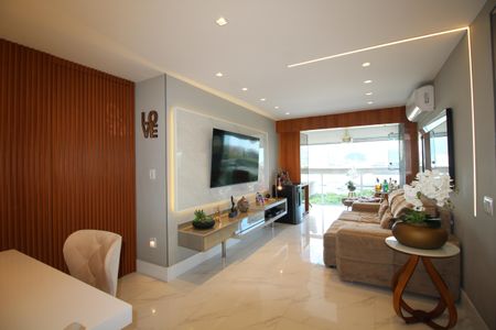 Sala de apartamento à venda com 3 quartos, 89m² em Barra Olímpica, Rio de Janeiro