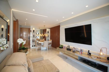 Sala de apartamento à venda com 3 quartos, 89m² em Barra Olímpica, Rio de Janeiro