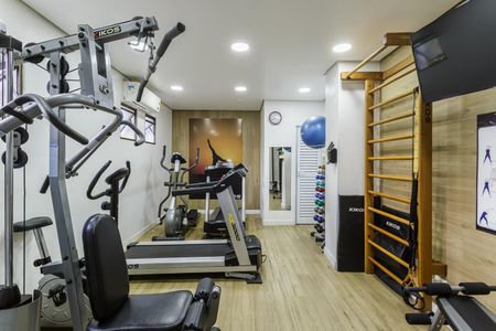 Apartamento à venda com 131m², 3 quartos e 2 vagasÁrea comum - Academia