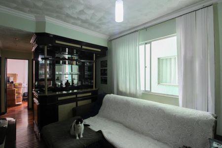 Sala de apartamento à venda com 3 quartos, 65m² em Sagrada Família, Belo Horizonte