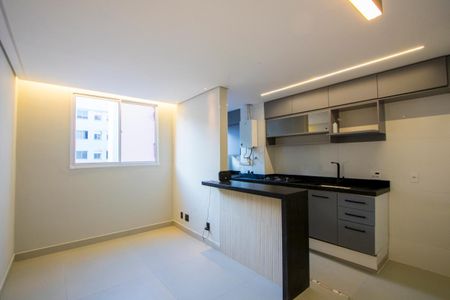 Sala de apartamento para alugar com 2 quartos, 37m² em Jardim, Santo André