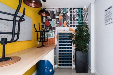 Apartamento para alugar com 36m², 2 quartos e sem vaga Apartamento para alugar com 36m², 2 quartos e sem vagaÁrea comum - Oficina