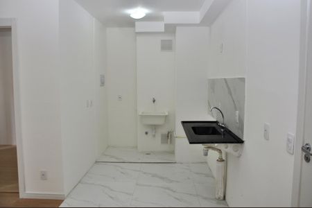 Apartamento para alugar com 39m², 2 quartos e sem vagaDetalhe - Cozinha Americana