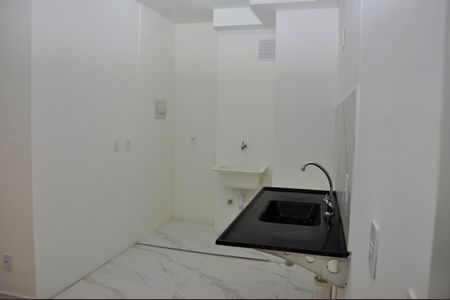 Apartamento para alugar com 39m², 2 quartos e sem vagaDetalhe - Cozinha Americana