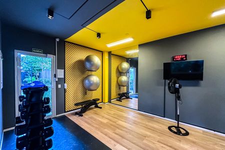 Studio à venda com 25m², 1 quarto e sem vagaAcademia