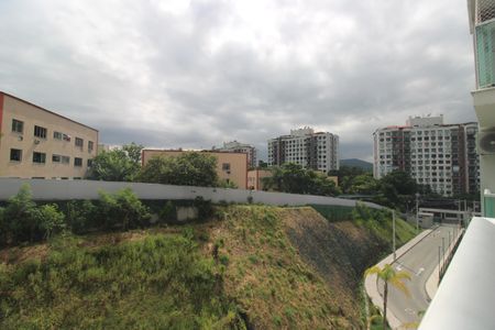 Sala - Varanda de apartamento para alugar com 2 quartos, 50m² em Pechincha, Rio de Janeiro