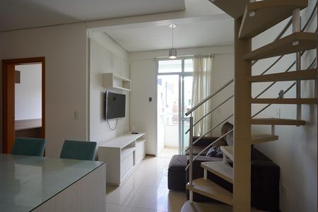 Sala de apartamento para alugar com 2 quartos, 94m² em Lagoa Pequena, Florianópolis