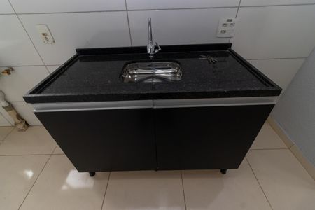 Apartamento à venda com 44m², 2 quartos e 1 vagaDetalhe da cozinha