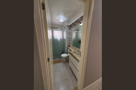 Banheiro de apartamento à venda com 2 quartos, 54m² em Parque Residencial Jundiaí, Jundiaí