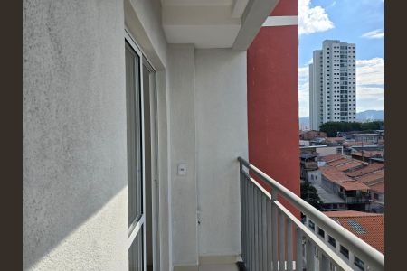 Varanda da Sala de apartamento à venda com 2 quartos, 44m² em Jardim Aida, Guarulhos