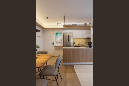 Apartamento à venda com 65m², 1 quarto e 1 vagaCozinha e Área de Serviço