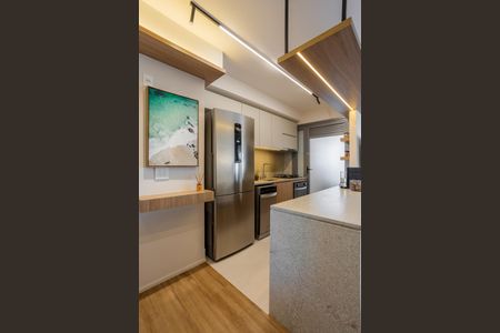 Apartamento à venda com 65m², 1 quarto e 1 vagaCozinha e Área de Serviço