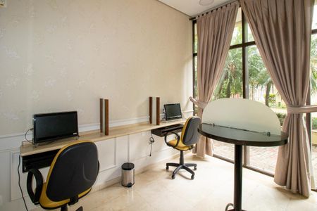 Apartamento para alugar com 52m², 1 quarto e 1 vaga Apartamento para alugar com 52m², 1 quarto e 1 vagaÁrea comum - CoWork