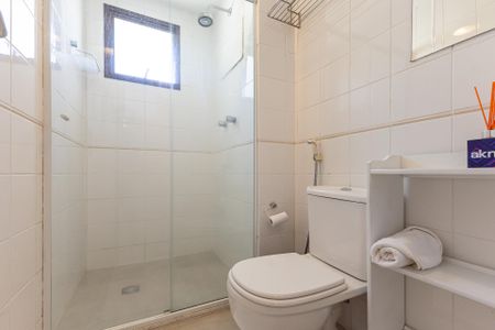 Apartamento para alugar com 52m², 1 quarto e 1 vaga Apartamento para alugar com 52m², 1 quarto e 1 vagaBanheiro