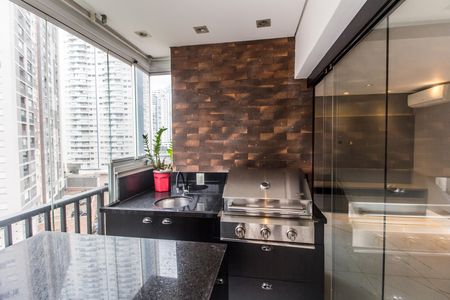Varanda gourmet de apartamento para alugar com 2 quartos, 110m² em Alphaville Empresarial, Barueri