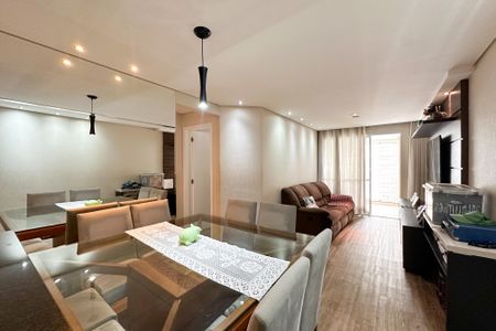 Sala de apartamento para alugar com 3 quartos, 83m² em Baeta Neves, São Bernardo do Campo