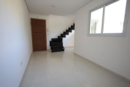 Sala de apartamento à venda com 2 quartos, 77m² em Parque Erasmo Assunção, Santo André