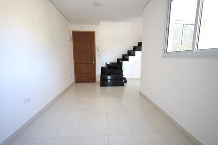Sala de apartamento à venda com 2 quartos, 77m² em Parque Erasmo Assunção, Santo André