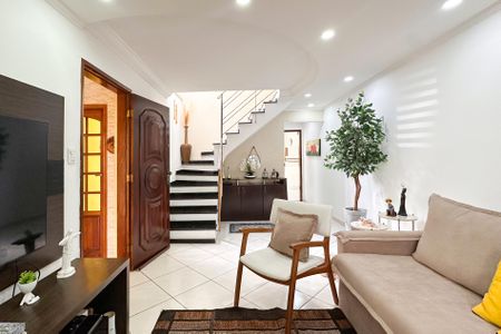 Sala de casa à venda com 3 quartos, 130m² em Vila Jordanopolis, São Bernardo do Campo