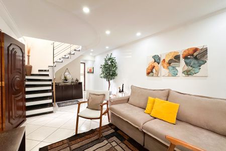 Sala de casa à venda com 3 quartos, 130m² em Vila Jordanopolis, São Bernardo do Campo