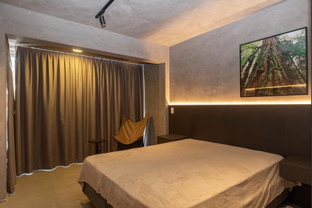 Studio para alugar com 24m², 1 quarto e sem vaga Studio para alugar com 24m², 1 quarto e sem vagaQuarto