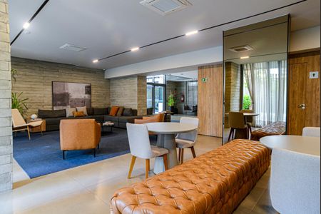Studio para alugar com 24m², 1 quarto e sem vaga Studio para alugar com 24m², 1 quarto e sem vagaÁrea comum - Espaço Gourmet