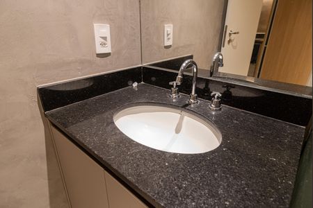 Studio para alugar com 24m², 1 quarto e sem vaga Studio para alugar com 24m², 1 quarto e sem vagaBanheiro