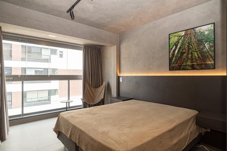 Studio para alugar com 24m², 1 quarto e sem vaga Studio para alugar com 24m², 1 quarto e sem vagaQuarto
