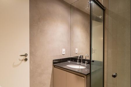 Studio para alugar com 24m², 1 quarto e sem vaga Studio para alugar com 24m², 1 quarto e sem vagaBanheiro