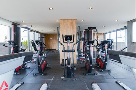 Studio para alugar com 24m², 1 quarto e sem vaga Studio para alugar com 24m², 1 quarto e sem vagaÁrea comum - Academia