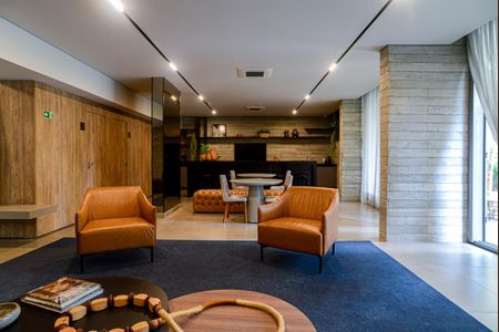 Studio para alugar com 24m², 1 quarto e sem vaga Studio para alugar com 24m², 1 quarto e sem vagaÁrea comum - Espaço Gourmet