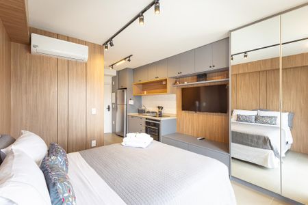Studio de kitnet/studio para alugar com 1 quarto, 25m² em Vila Olímpia, São Paulo