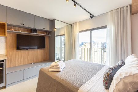 Studio de kitnet/studio para alugar com 1 quarto, 25m² em Vila Olímpia, São Paulo