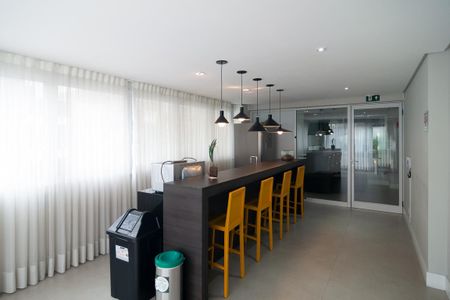 Apartamento para alugar com 34m², 1 quarto e 1 vagaSalão de Festas Gourmet