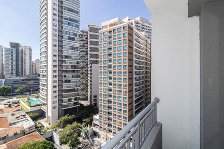 Varanda de apartamento para alugar com 1 quarto, 25m² em Vila Nova Conceição, São Paulo