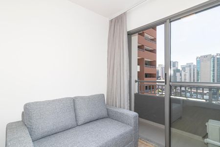 Sala  de apartamento para alugar com 1 quarto, 25m² em Vila Nova Conceição, São Paulo