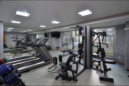 Área comum - Academia de apartamento à venda com 3 quartos, 141m² em Funcionários, Belo Horizonte