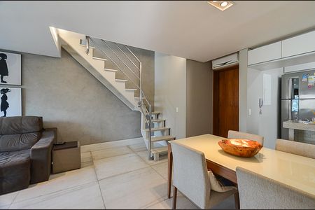 Sala Ambientes de apartamento à venda com 3 quartos, 141m² em Funcionários, Belo Horizonte