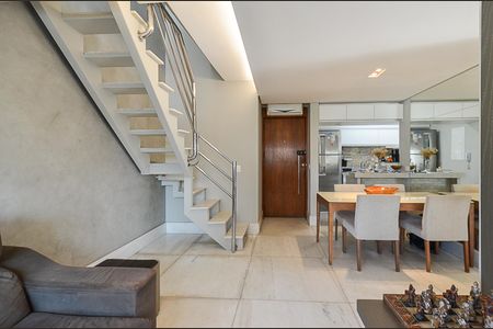 Sala Ambientes de apartamento à venda com 3 quartos, 141m² em Funcionários, Belo Horizonte