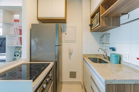 Cozinha de apartamento à venda com 1 quarto, 42m² em Vila Dom Pedro I, São Paulo