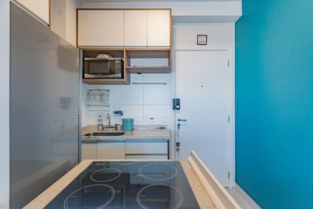 Cozinha de apartamento à venda com 1 quarto, 42m² em Vila Dom Pedro I, São Paulo