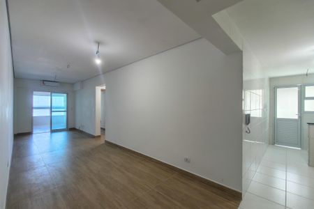 Sala de apartamento para alugar com 3 quartos, 92m² em Jardim Caiahu, Praia Grande