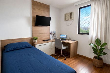 Apartamento para alugar com 125m², 3 quartos e 2 vagasQuarto 3