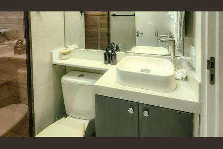 Apartamento à venda com 40m², 2 quartos e 1 vaga Apartamento à venda com 40m², 2 quartos e 1 vagaBanheiro