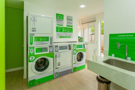Apartamento à venda com 40m², 2 quartos e 1 vaga Apartamento à venda com 40m², 2 quartos e 1 vagaLavanderia