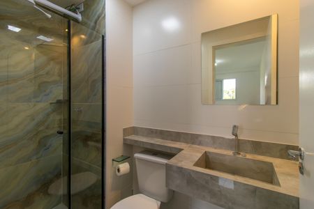 Apartamento para alugar com 56m², 2 quartos e 1 vagaBanheiro do Quarto 2 - Suíte