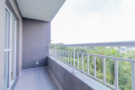 Varanda da Sala de apartamento para alugar com 2 quartos, 56m² em Jardim Belizário, Cotia