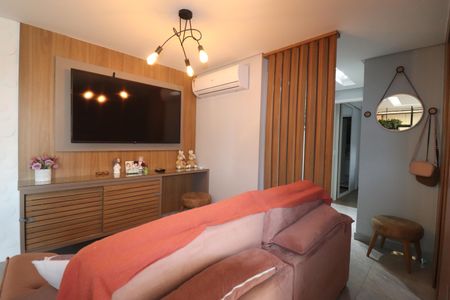 Sala de apartamento à venda com 3 quartos, 76m² em Parque das Nações, Santo André