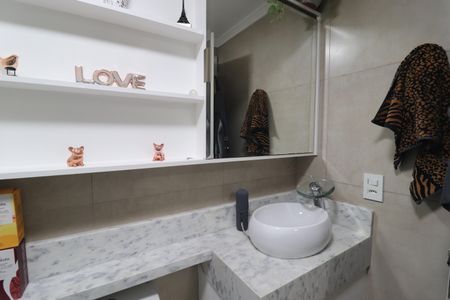 Apartamento à venda com 76m², 3 quartos e 2 vagasBanheiro Quarto 1 suíte
